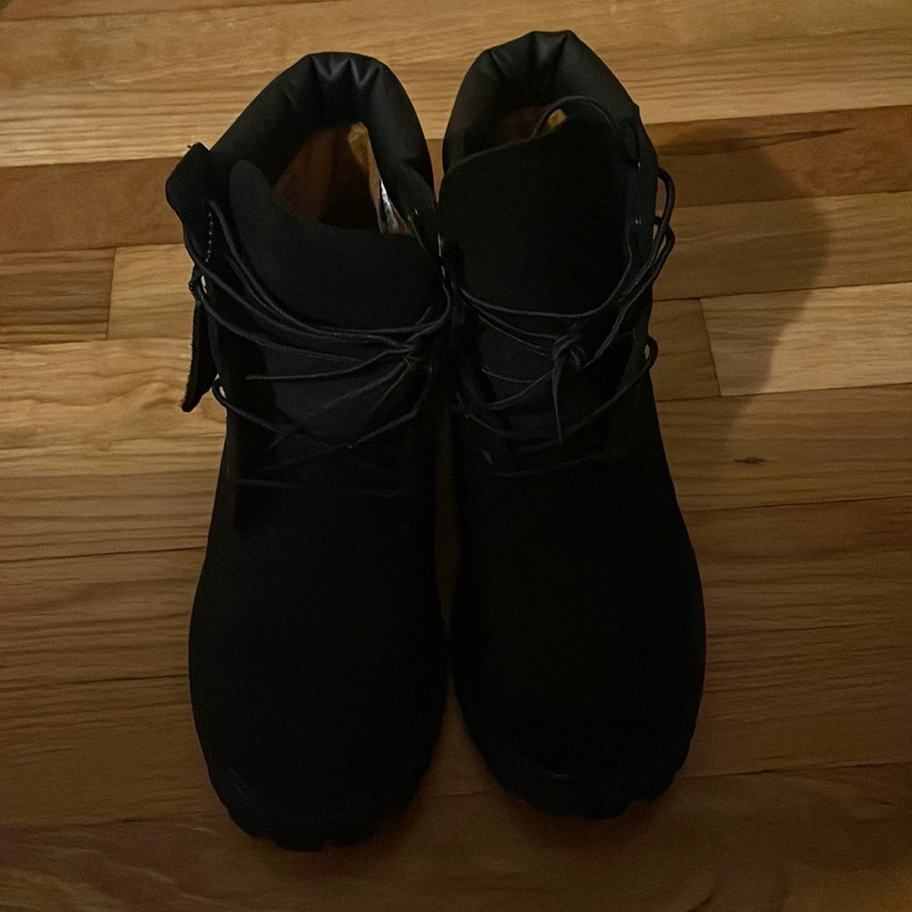 Black Premium Timberland Boots